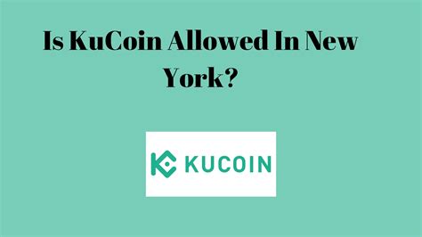 kucoin not allowed in usa